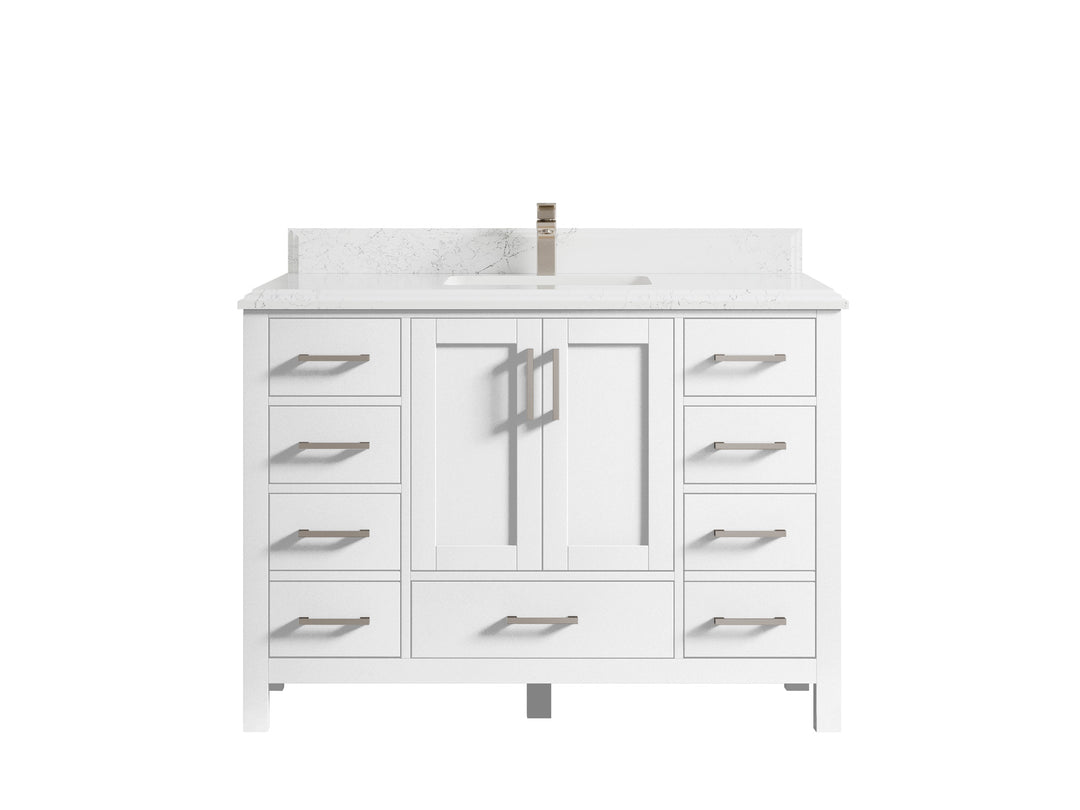 Malibu 48 in. W x 22 in. D Single Sink Bathroom Vanity