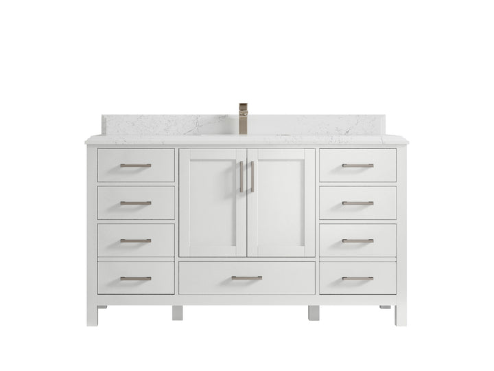 Malibu 60 in. W x 22 in. D Single Sink Bathroom Vanity - photo 23