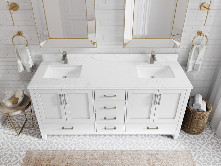Malibu 60 in. W x 22 in. D Single Sink Bathroom Vanity - photo 26