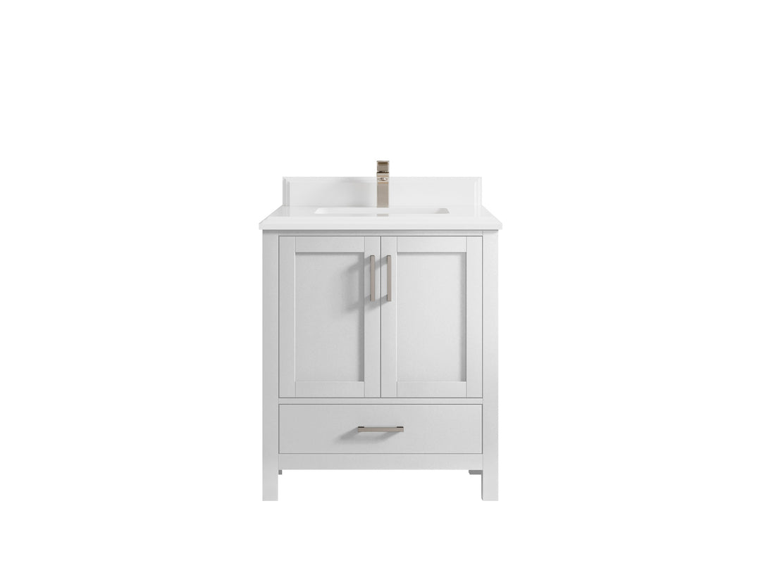 Malibu 30 in. W x 22 in. D Single Sink Bathroom Vanity