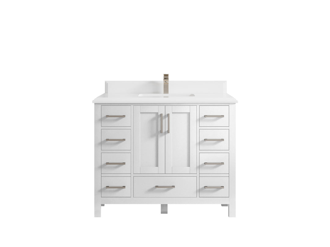 Malibu 42 in. W x 22 in. D Single Sink Bathroom Vanity