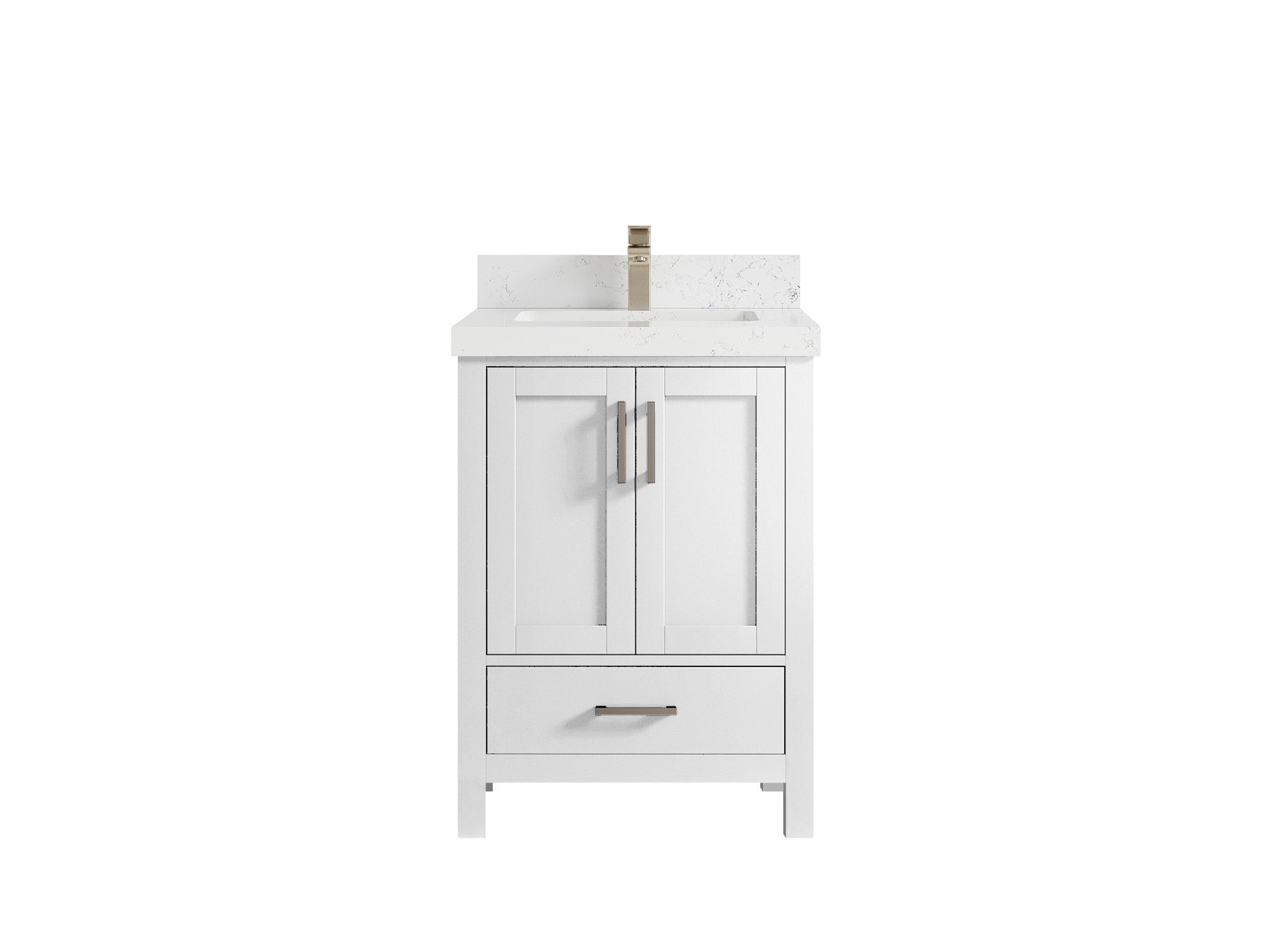 Malibu 24 in. W x 22 in. D Single Sink Bathroom Vanity