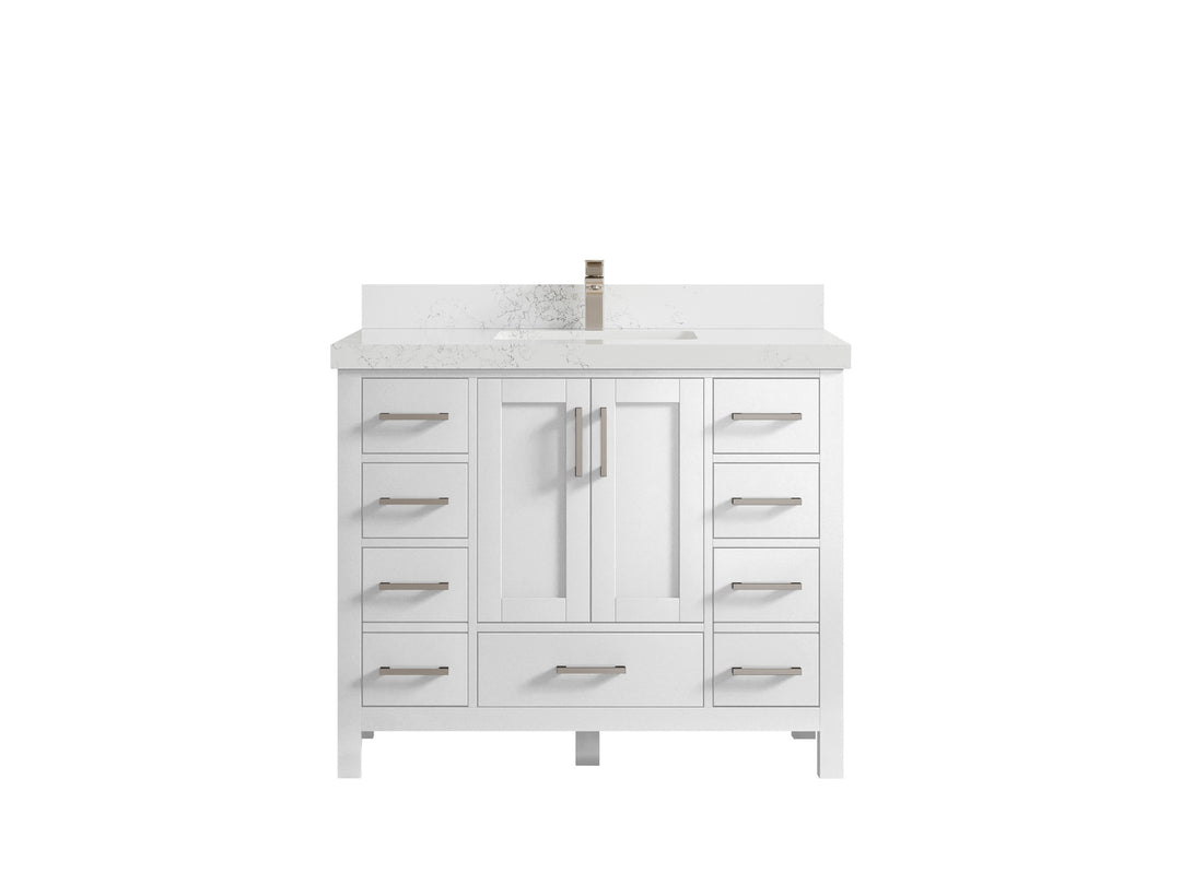 Malibu 42 in. W x 22 in. D Single Sink Bathroom Vanity