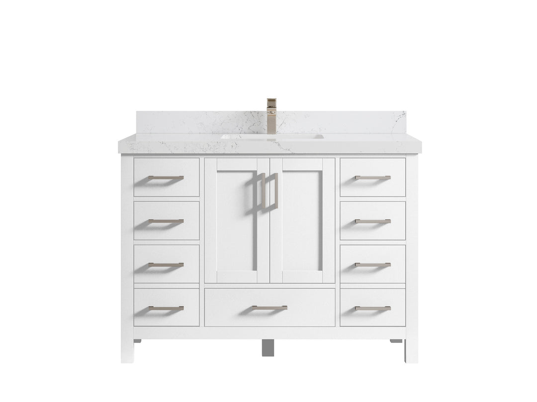Malibu 48 in. W x 22 in. D Single Sink Bathroom Vanity