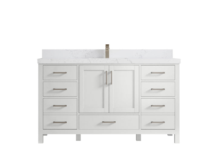 Malibu 60 in. W x 22 in. D Single Sink Bathroom Vanity - photo 27