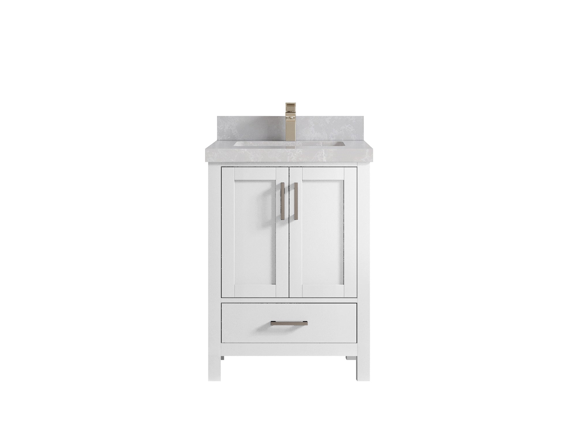 Malibu 24 in. W x 22 in. D Single Sink Bathroom Vanity