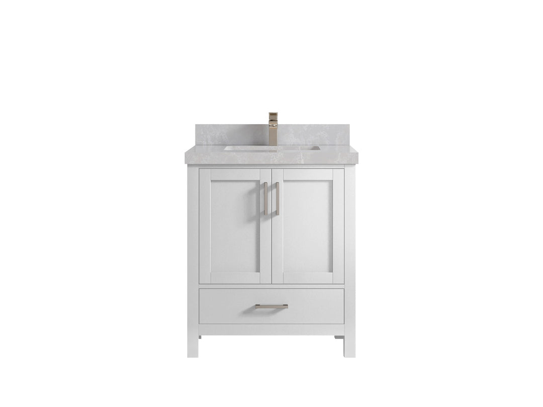 Malibu 30 in. W x 22 in. D Single Sink Bathroom Vanity