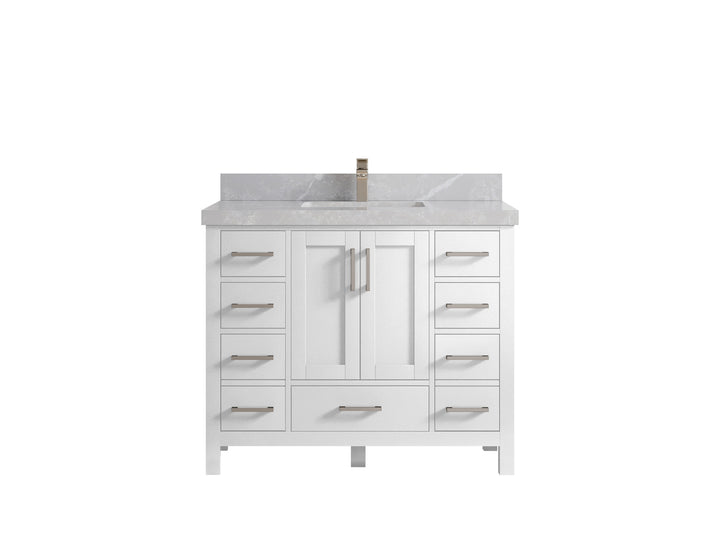Malibu 42 in. W x 22 in. D Single Sink Bathroom Vanity - photo 33