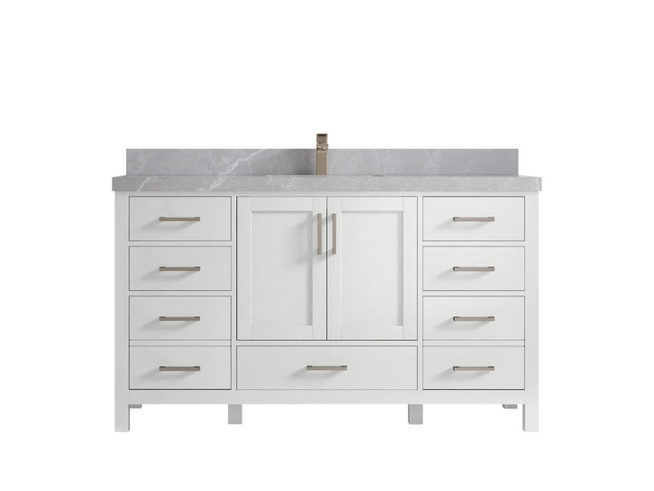 Malibu 60 in. W x 22 in. D Single Sink Bathroom Vanity - photo 29