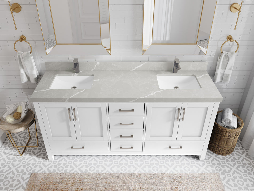 Malibu 60 in. W x 22 in. D Single Sink Bathroom Vanity