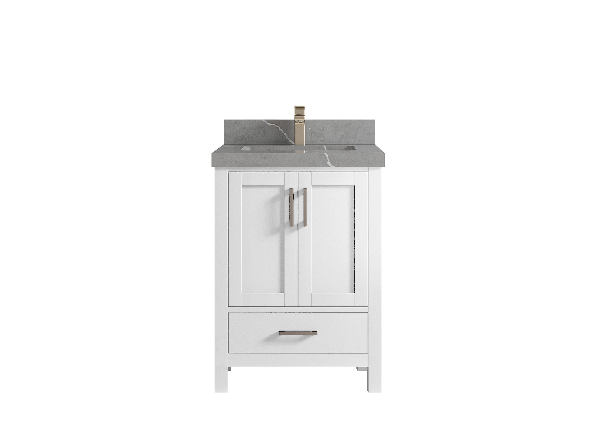 Malibu 24 in. W x 22 in. D Single Sink Bathroom Vanity