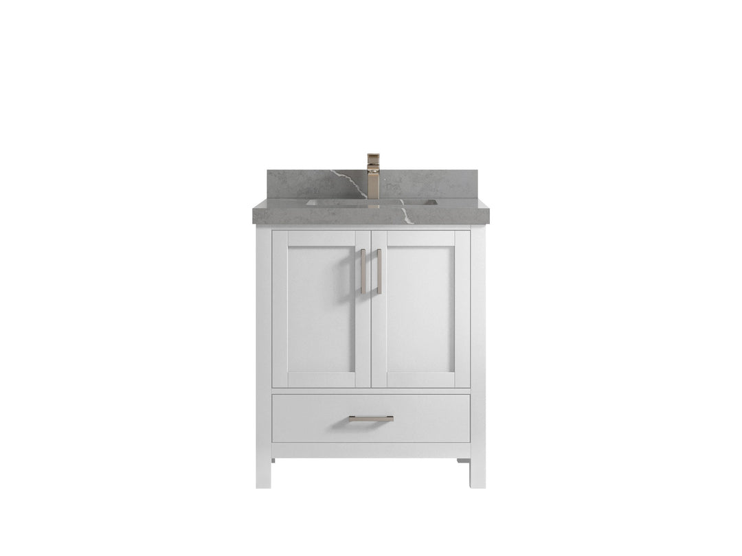 Malibu 30 in. W x 22 in. D Single Sink Bathroom Vanity