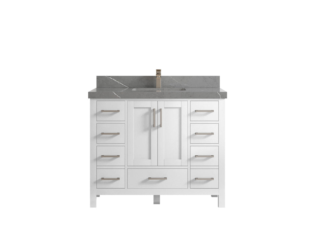 Malibu 42 in. W x 22 in. D Single Sink Bathroom Vanity
