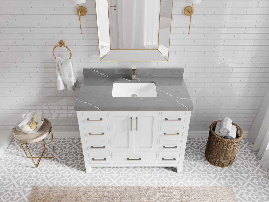 Malibu 42 in. W x 22 in. D Single Sink Bathroom Vanity