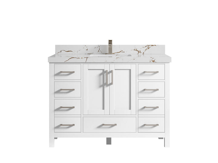 Malibu 48 in. W x 22 in. D Single Sink Bathroom Vanity - photo 37