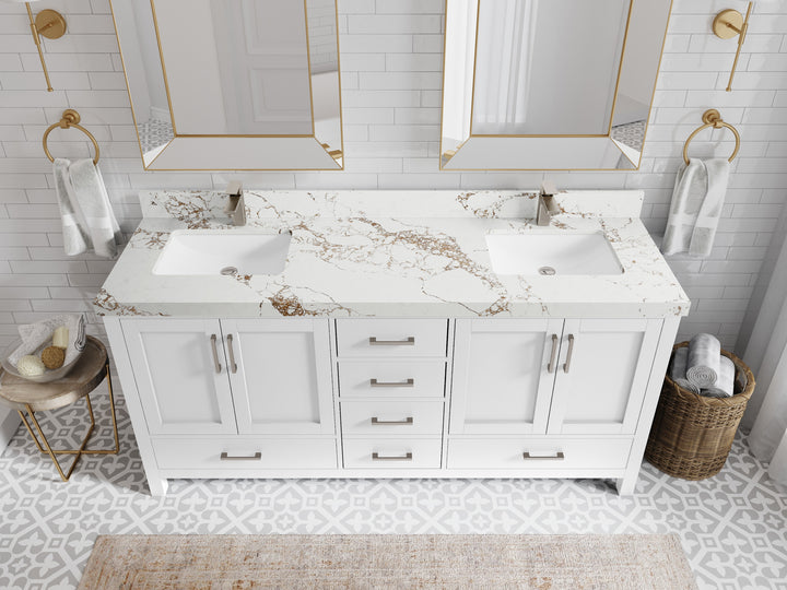 Malibu 60 in. W x 22 in. D Single Sink Bathroom Vanity - photo 38
