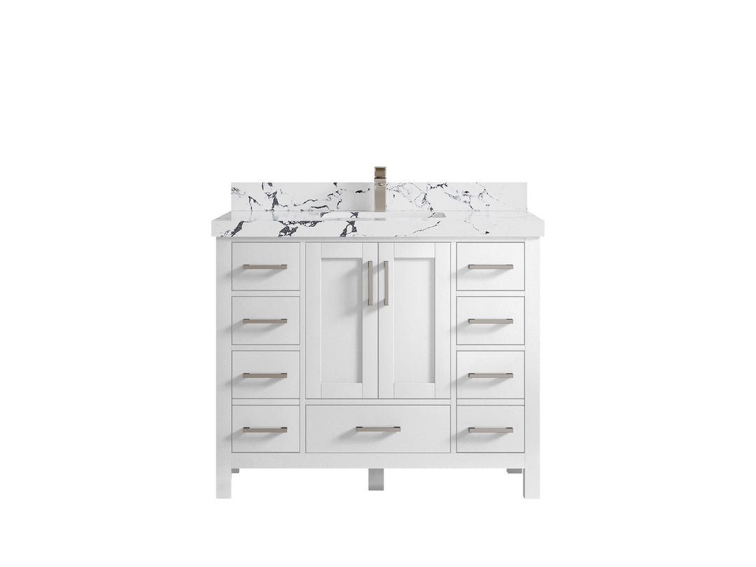 Malibu 42 in. W x 22 in. D Single Sink Bathroom Vanity