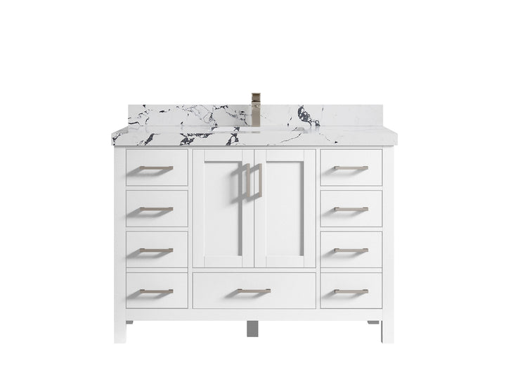 Malibu 48 in. W x 22 in. D Single Sink Bathroom Vanity - photo 41