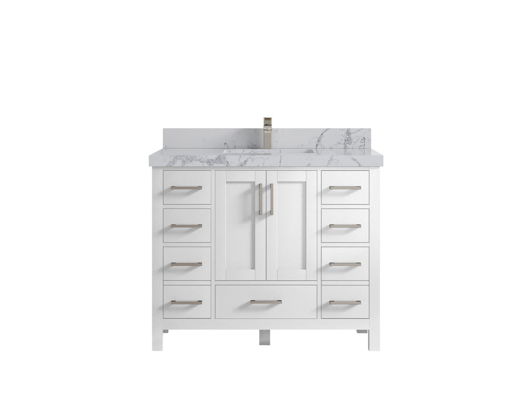 Malibu 42 in. W x 22 in. D Single Sink Bathroom Vanity