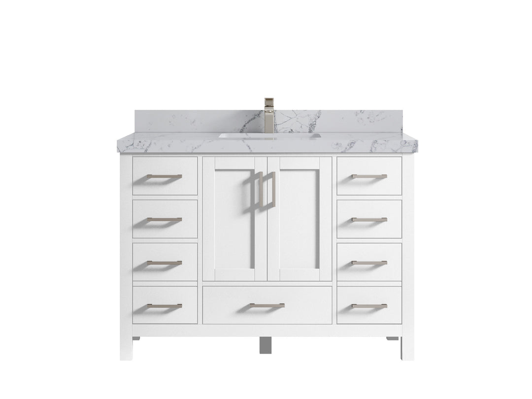 Malibu 48 in. W x 22 in. D Single Sink Bathroom Vanity