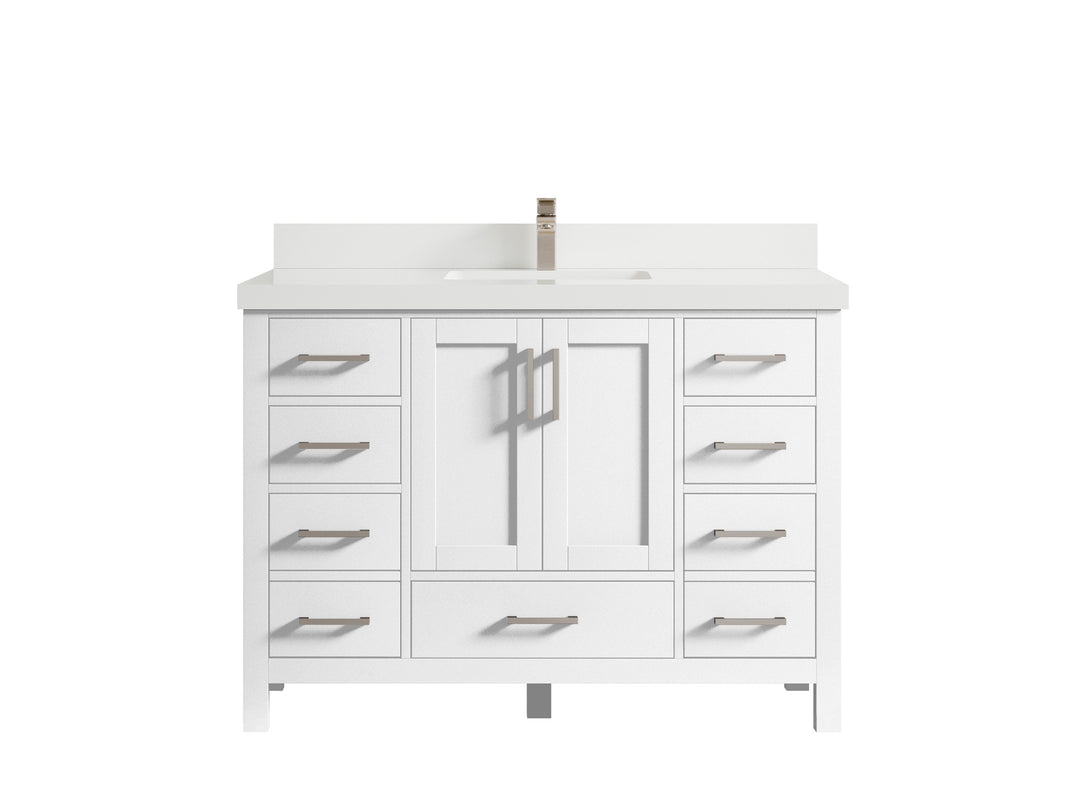 Malibu 48 in. W x 22 in. D Single Sink Bathroom Vanity