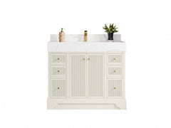 Manhattan 42 in. W x 22 in. D Single Sink Bathroom Vanity - photo 1