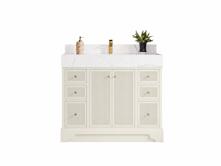 Manhattan 42 in. W x 22 in. D Single Sink Bathroom Vanity - photo 1