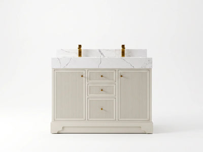 Manhattan 48 in. W x 22 in. D Double Sink Bathroom Vanity
