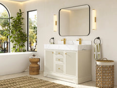 Manhattan 48 in. W x 22 in. D Double Sink Bathroom Vanity - photo 3