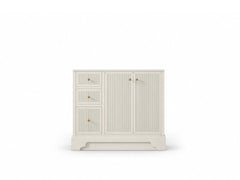 Manhattan 36 in. W x 22 in. D Right Offset Sink Bathroom Vanity - photo 9