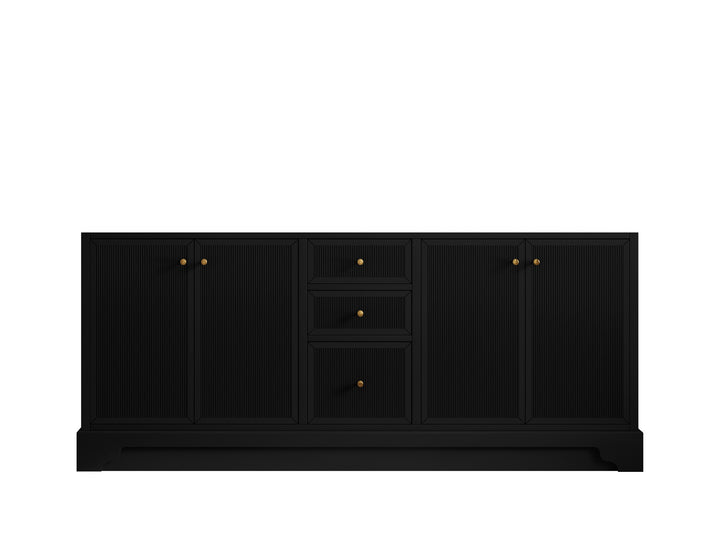 Manhattan 72 in. W x 22 in. D Double Sink Bathroom Vanity - photo 6