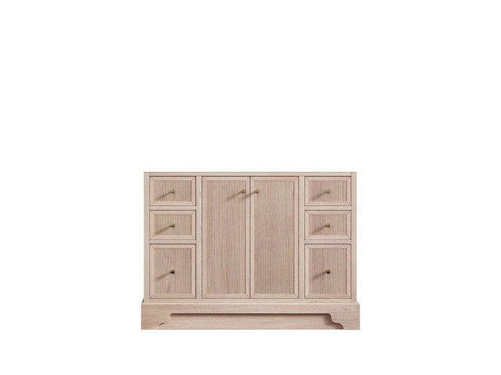 Manhattan White Oak 42 in. W x 22 in. D Single Sink Bathroom Vanity - photo 9