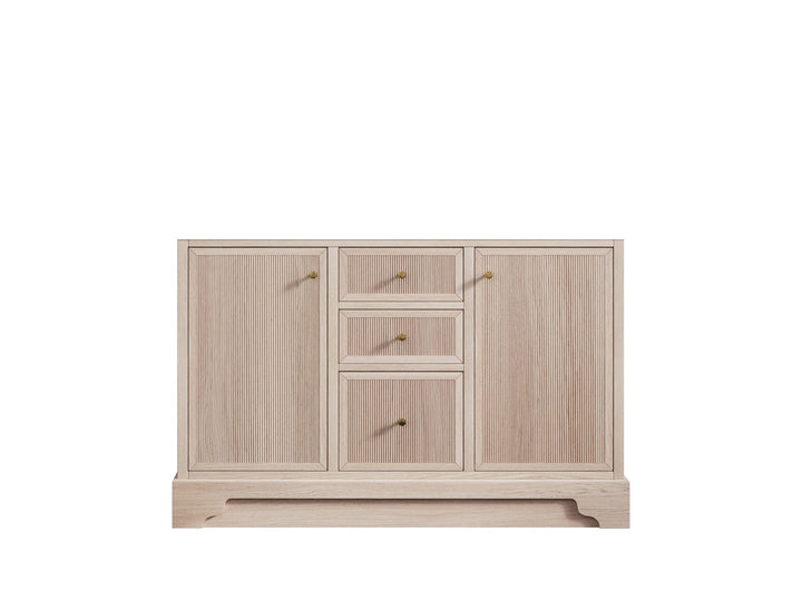 Manhattan White Oak 48 in. W x 22 in. D Double Sink Bathroom Vanity - photo 6