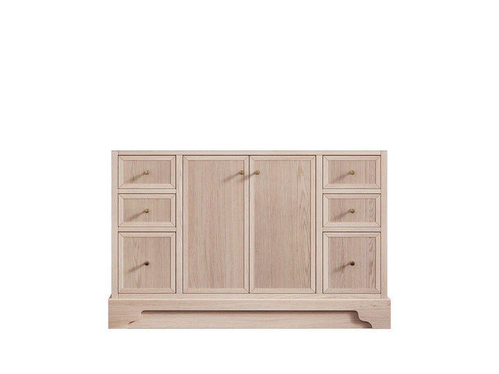 Manhattan White Oak 48 in. W x 22 in. D Single Sink Bathroom Vanity - photo 9