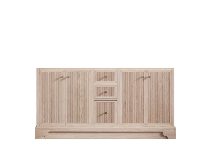 Manhattan White Oak 60 in. W x 22 in. D Double Sink Bathroom Vanity - photo 9