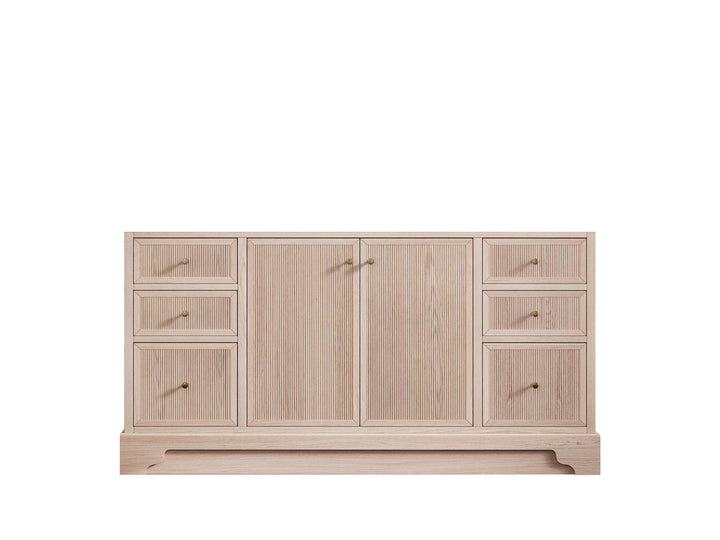 Manhattan White Oak 60 in. W x 22 in. D Single Sink Bathroom Vanity - photo 9