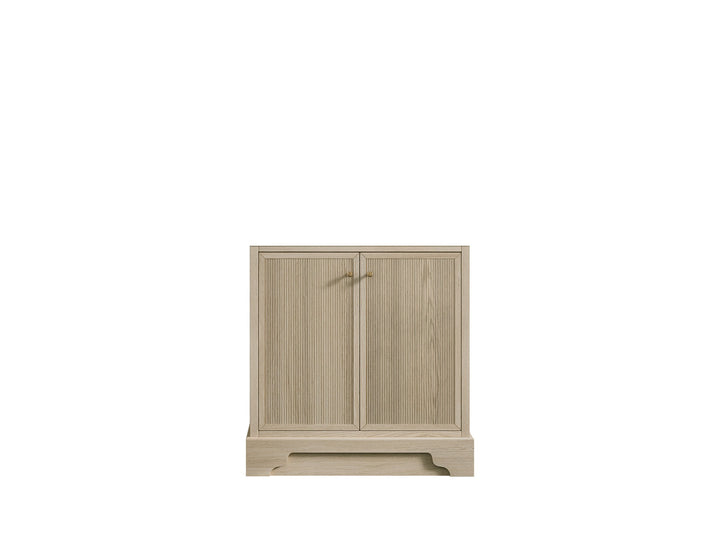 Manhattan White Oak 30 in. W x 22 in. D Single Sink Bathroom Vanity - photo 9