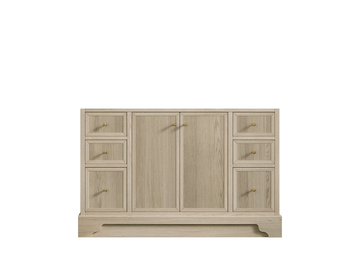 Manhattan White Oak 48 in. W x 22 in. D Single Sink Bathroom Vanity - photo 9