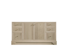 Manhattan White Oak 60 in. W x 22 in. D Single Sink Bathroom Vanity - photo 9