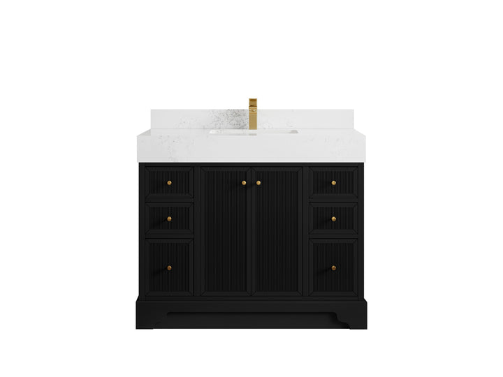 Manhattan 42 in. W x 22 in. D Single Sink Bathroom Vanity - photo 10