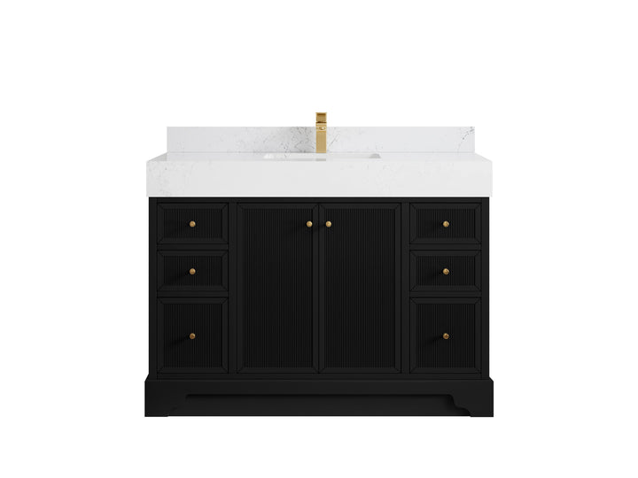 Manhattan 48 in. W x 22 in. D Single Sink Bathroom Vanity - photo 10