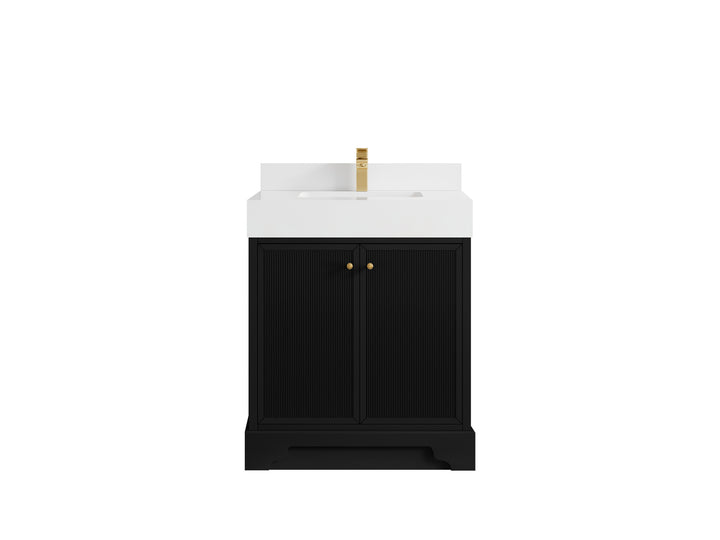 Manhattan 30 in. W x 22 in. D Single Sink Bathroom Vanity - photo 12