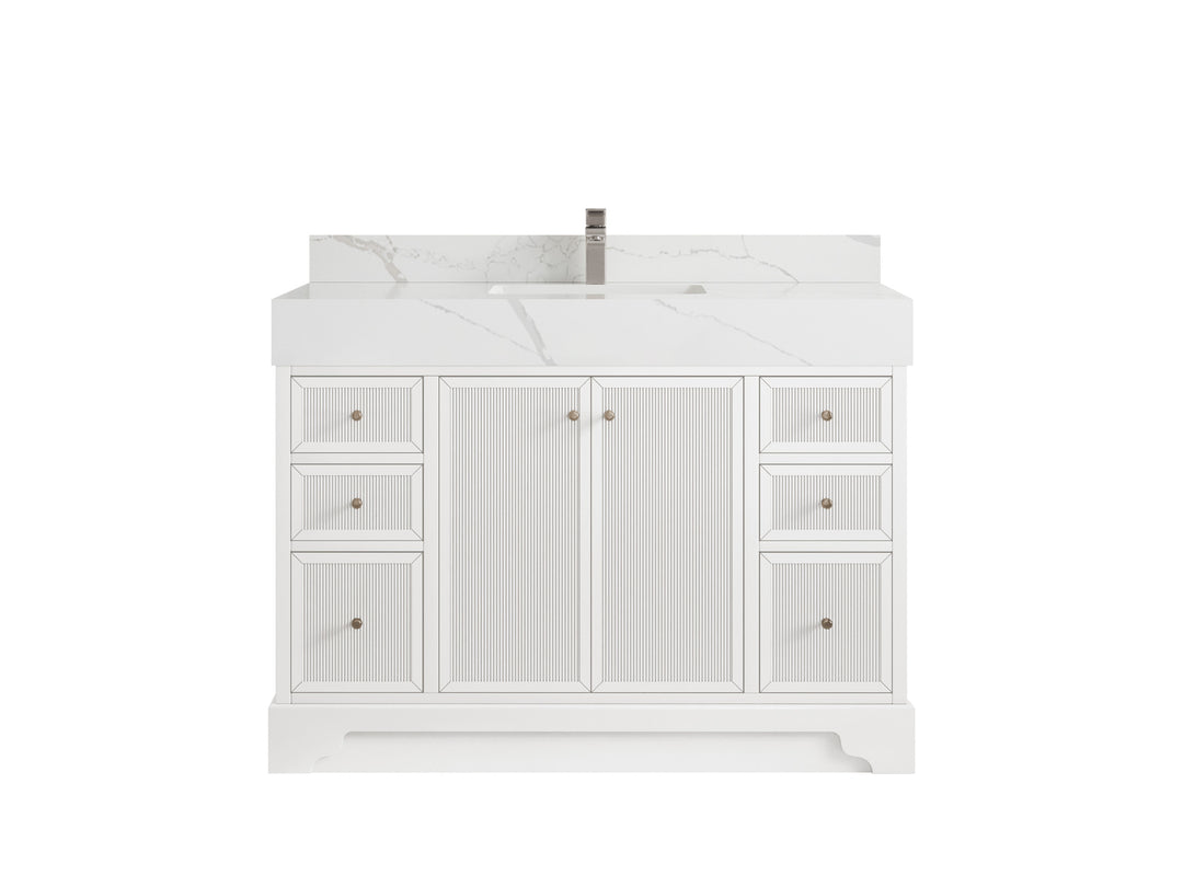 Manhattan 48 in. W x 22 in. D Single Sink Bathroom Vanity