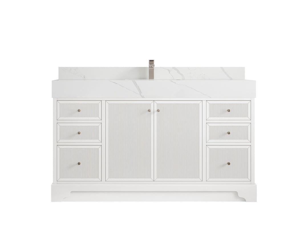 Manhattan 60 in. W x 22 in. D Single Sink Bathroom Vanity