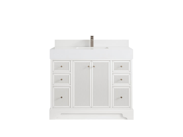 Manhattan 42 in. W x 22 in. D Single Sink Bathroom Vanity - photo 12