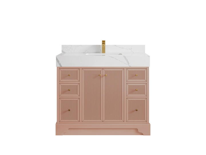 Manhattan 42 in. W x 22 in. D Single Sink Bathroom Vanity - photo 8