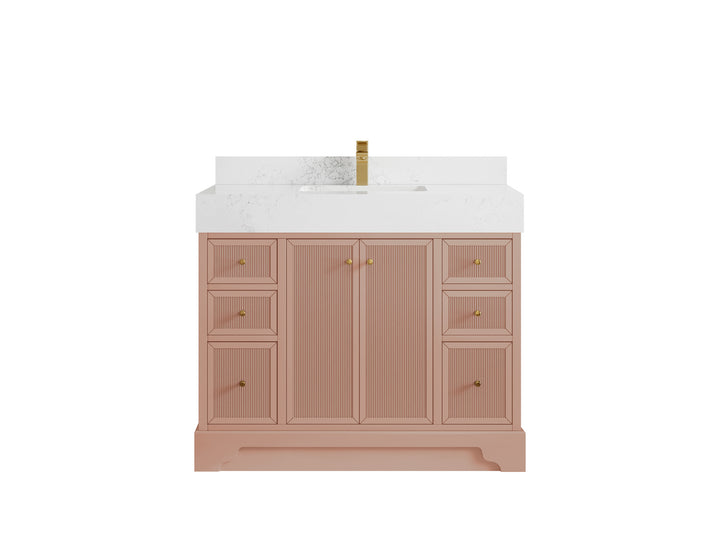 Manhattan 42 in. W x 22 in. D Single Sink Bathroom Vanity - photo 10