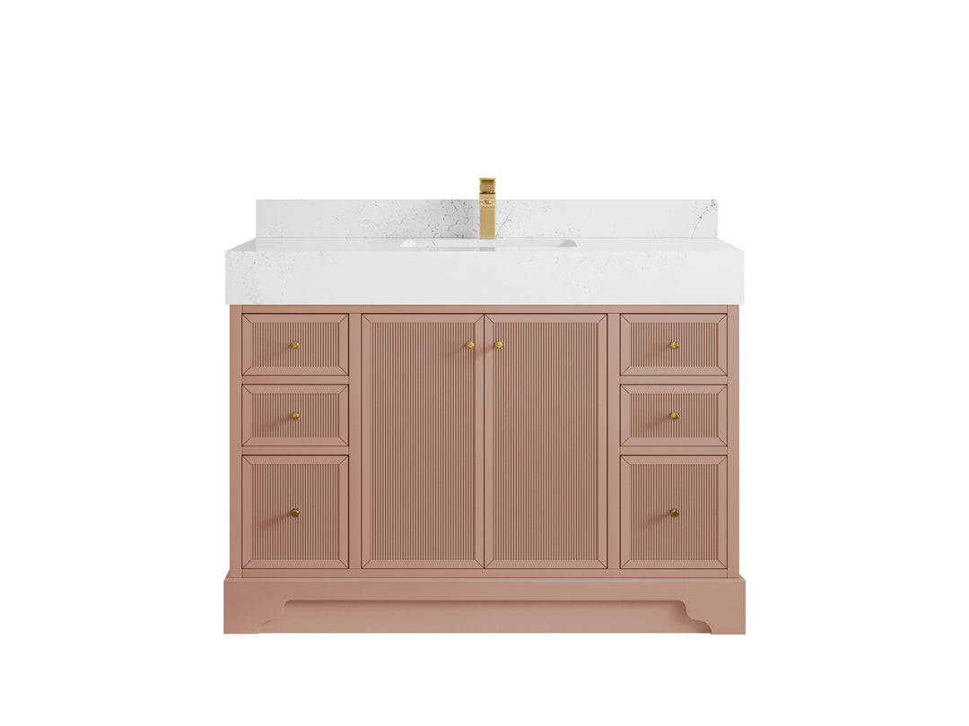 Manhattan 48 in. W x 22 in. D Single Sink Bathroom Vanity