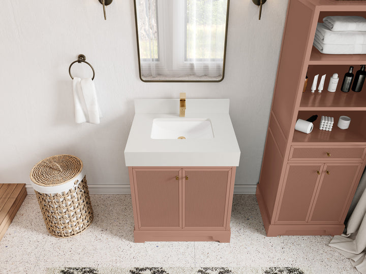 Manhattan 30 in. W x 22 in. D Single Sink Bathroom Vanity - photo 15