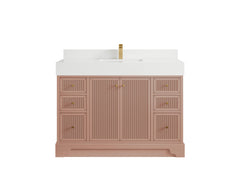 Manhattan 48 in. W x 22 in. D Single Sink Bathroom Vanity - photo 16